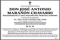 José Antonio Marañón Chavarri